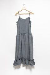 sand shirring sleeveless ops(2colors)