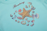 Seashell Heart Starfish T-Shirt 231232068