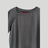 スリップネックオーバーロックTシャツ