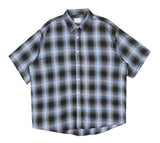 No.0759 レトロチェックハーフシャツ (3color)