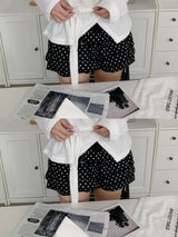 Lauren Ribbed Strap Long Sleeve Wrap (4 Colors)