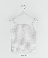 Afili Dot Lace Sleeveless