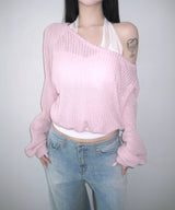 amelie unbal knit (3colors)