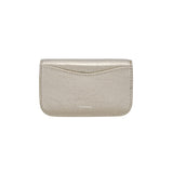 Heart Lock Compact Card Wallet Metal