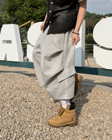 Veluke Belt Cargo Bermuda Pants