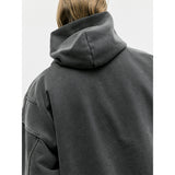 クラシックフーディー - Washed Black