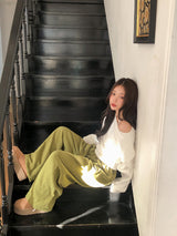 Cozy Wide 2WAY Warm Sweat Pants (3color)