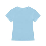 グラフィックレタリングドローイングクロップTシャツ 232406609