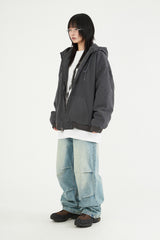 One man work ribbed knit long sleeve