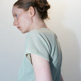 Like ribbed tee mint