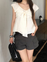 Chapter tie blouse