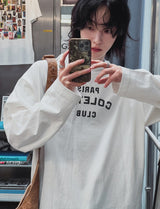コレットプリントオーバーロングスリーブTシャツ