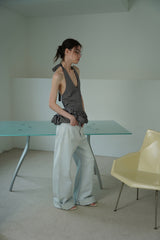 Ice wide denim