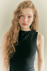 MARTINI DRAPING SWIMSUIT_Black