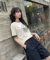 Drawing Rough Ringer T-Shirts - 4COLOR