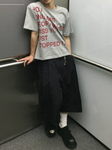 カミCNピンタックキーリングバミューダパンツ 3C