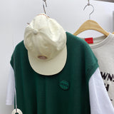 パラグラフパッチベスト / paragraph global rubber patch vest 5color (6544912842870)