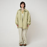 RIBBON PADDED JUMPER, GREEN
