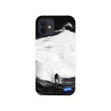 ホワイトサーフィンスマホハードケース / White surfing hard case