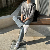 セイントモダンフィットYネックカーディガン / Saint Modern Fit Y-Neck Cardigan (6 colors)
