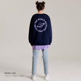 リボルブスウェット / Revolve Sweatshirt Navy (4595379667062)