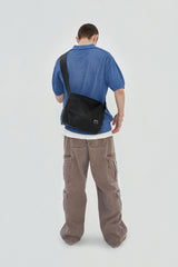 BUTTON LEATHER BAG