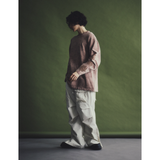 クロスピグメントウォッシュドロングスリーブ / CROSSES PIGMENT WASHED LONG SLEEVE_PK