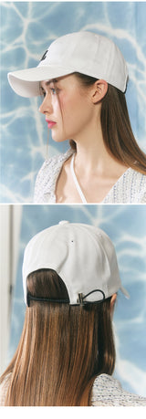 裏ストリングコットンボールキャップ/Back String Cotton Ball Cap [3カラー]