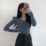 フリースドスクープネックトップ / Fleeced Scoop Neck Top