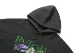 リセントロゴフラワーフーディー/RECENT LOGO FLOWER HOODIE_CHARCOAL