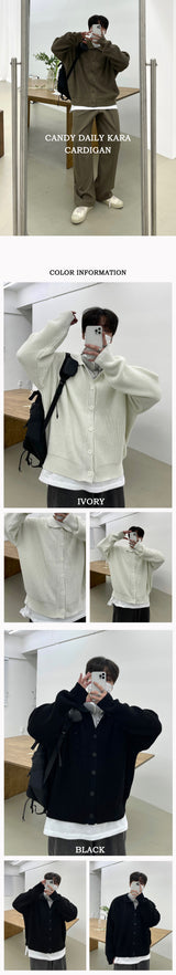キャンディーデリーカラカーディガン / [BEST]CANDY DAILY KARA CARDIGAN(7COLOR)