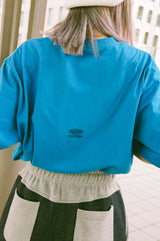 コラボレーションTシャツ（ブルー） I CULT TOKYO × HAVISM