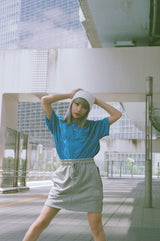 コラボレーションTシャツ（ブルー） I CULT TOKYO × HAVISM