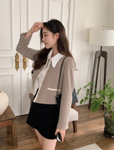 [SHOPPERMADE] Mood No Collar Round Jacket (2color)