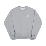 ダックフェイス刺繡スマイルスウェットシャツ/Duck Face Embroidered Smile Sweatshirt