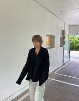 ビビッド ネット ニット シャツ(4カラー)