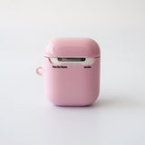 hard airpods case 'strawberry flavored milk'
