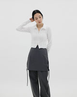 チャコールスカートパンツ / Charcoal Skirt Pants