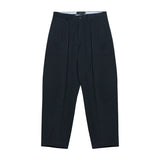 ワイドテーパードリンクルフリーチノパンツネイビー/Wide Tapered Wrinkle Free Chino Pants Navy (6683671691382)