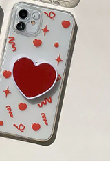 グルーミングパーティーレッドフォーンケース / Grooming Party Red Phone Case