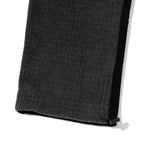 VELOUR CORDUROY TWO TONE PANTS (CHARCOAL BLACK)