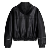 レザーウィンドブロック / Leather Wind Block (Black)