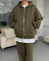 90'sキューブラムナッピング2WAYフードジップアップ / 90's Cube Lamb Napping Two-Way Hood Zip-Up (5 colors)