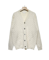 ルークケーブルカーディガン / Ruke cable cardigan (5 color)