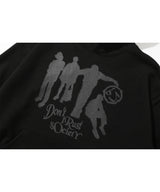 DTS Slogan Hoodie (Black)