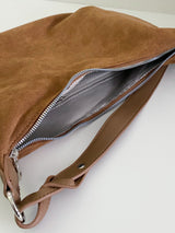 Mirage suede shuolder bag