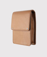 MULTI STRAP MINI SQUARE BAG (BROWN) (6586498744438)