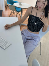 クールストレートカジュアルパンツ