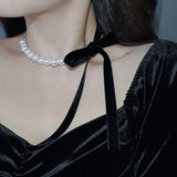ラブリーリボンベルベットチョーカー / lovely ribbon velvet choker