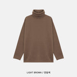 WAW Napping High-neck Turtleneck Knit T-shirt (7colors)
